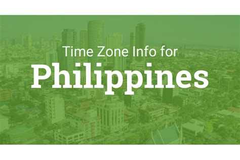 what time zone is manila philippines|Time in Manila, Philippines now.